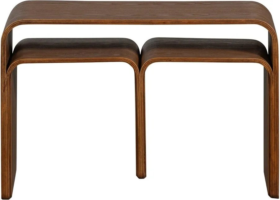 Странична масичка от декор от орех 32x40 cm Frey – WOOOD