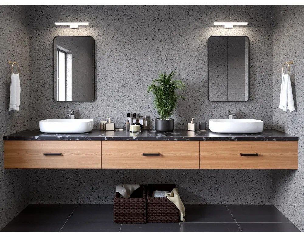 Черна LED стенна лампа Catania – GTV