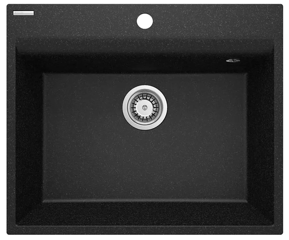 Deante ZRC_210A - Кухненска мивка CORIO 50x60 см гранит/графит