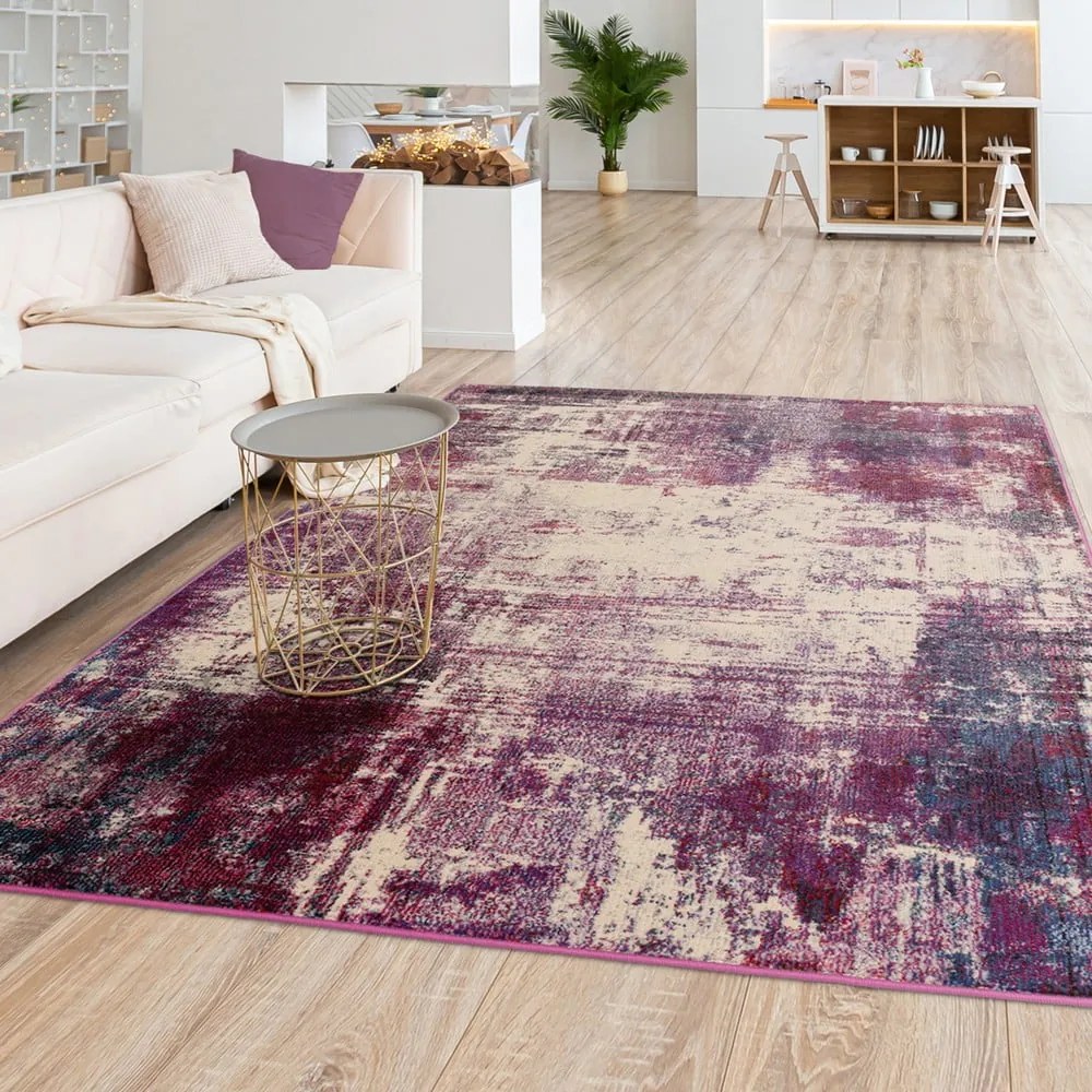 Лилав килим 160x230 cm Colores cloud – Asiatic Carpets