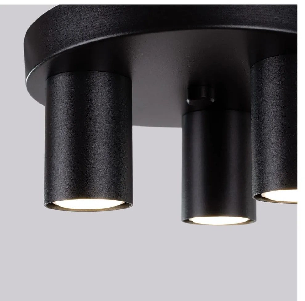 Черно осветително тяло за таван Castro – Sollux