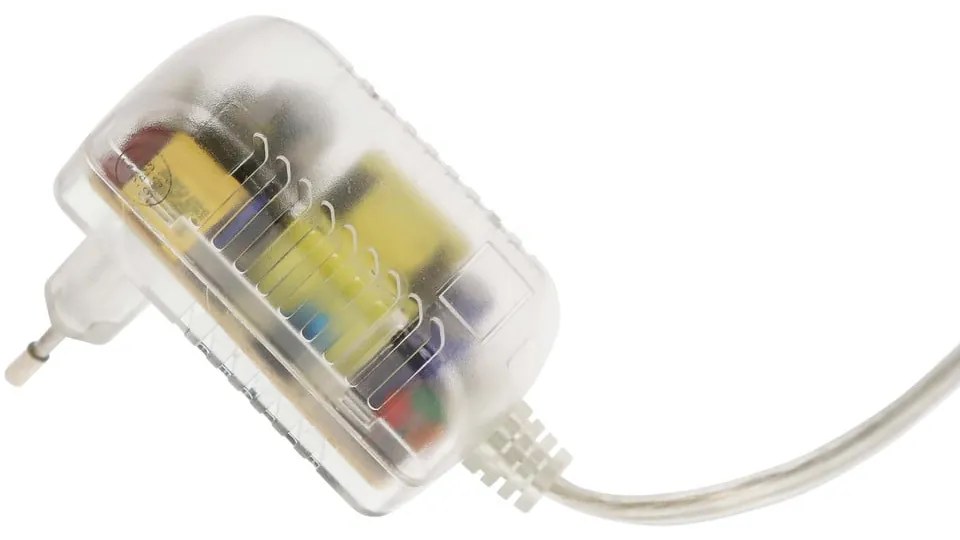 Бяла LED подова лампа с метален абажур (височина 140 cm) Lund – Candellux Lighting