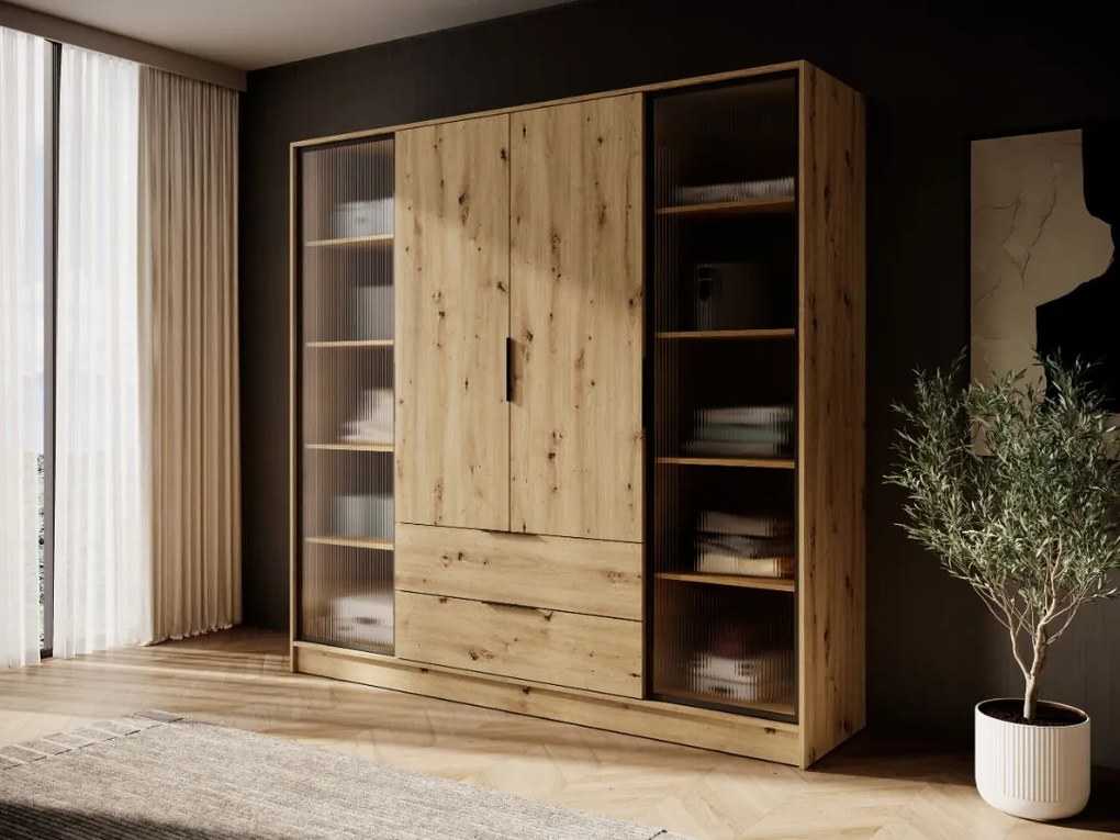 Гардероб Nelly I 4-врати-Fusiko