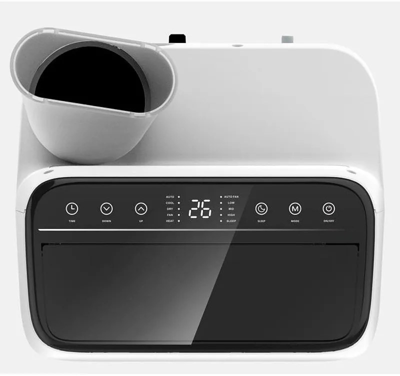 Мобилен климатик Finlux MIA12HOT, 12000 BTU, 24 м2, Клас А, 450 м3/ч, Влагоулавяне 2л/ч, Бял