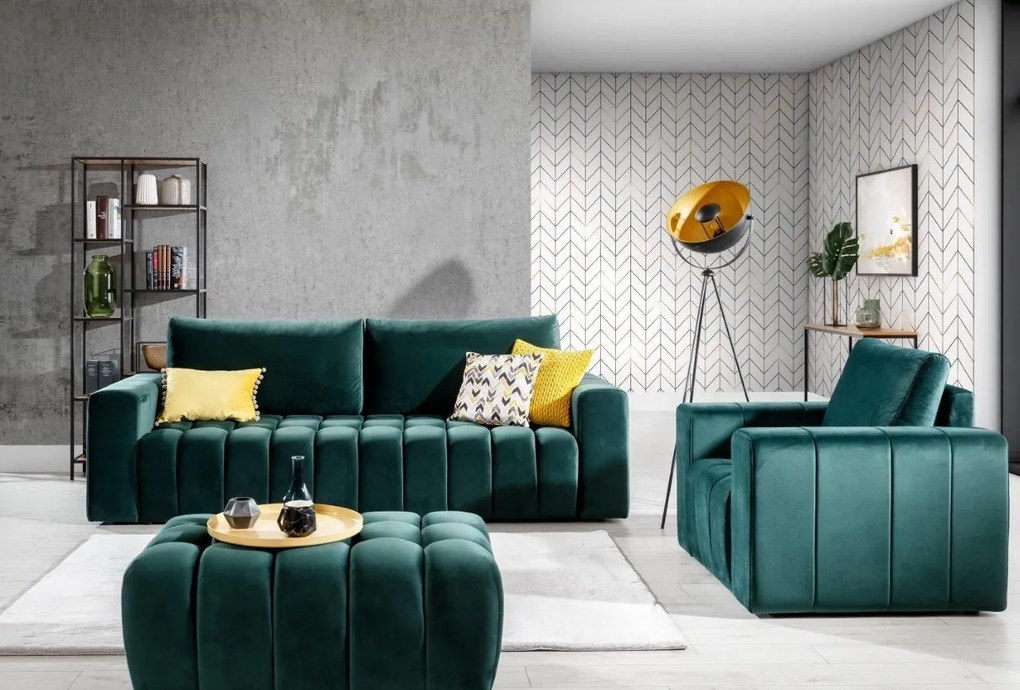 Разтегателен диван Valentino-Prasino