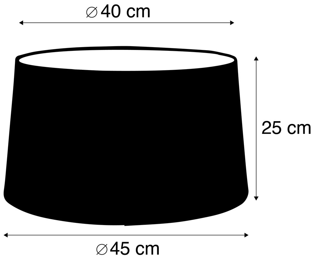 Абажур от лен Taupe 45 cm
