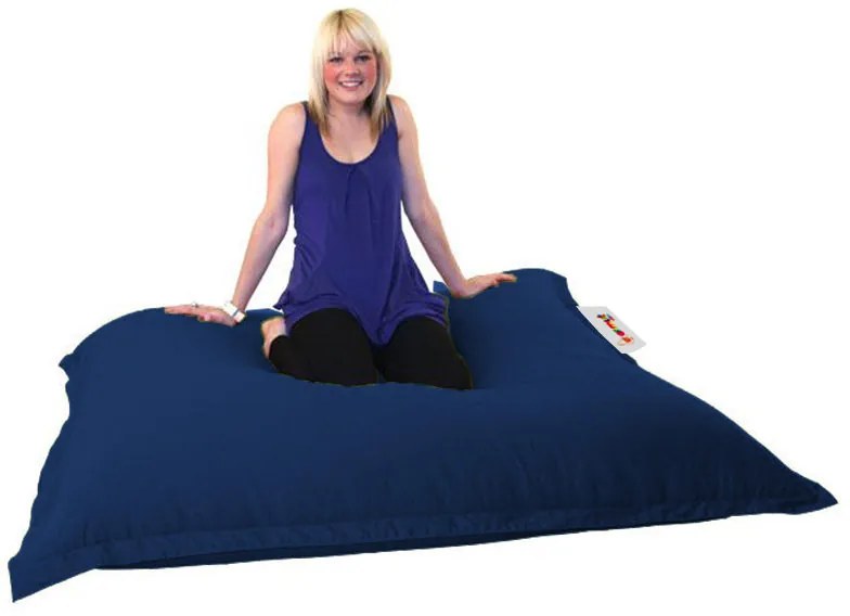 Градински пуф Cushion Pouf 100x100, цвят Тъмно син