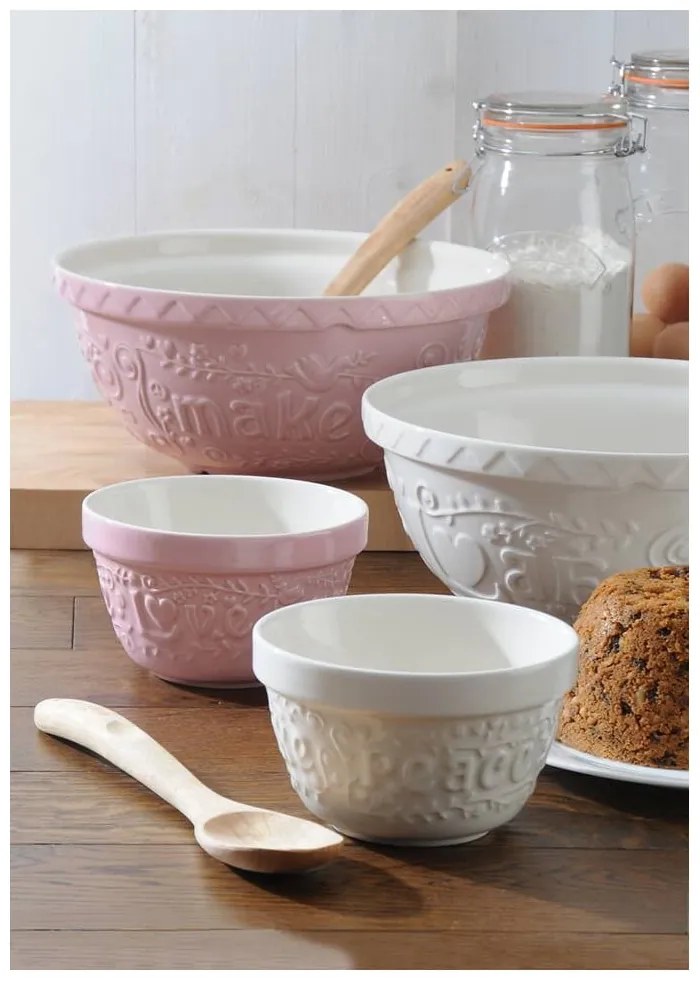 Бяла глинена купа ø 29 cm In the Forest – Mason Cash