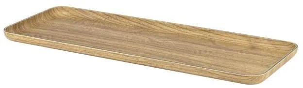 Еvelin - Правоъгълно плато, 36,5x13,3xh1,5см, полистирен, WILLOW BUFFET-(10268-CW)