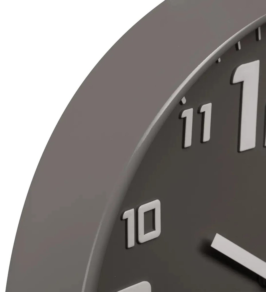 Стенен часовник atmosphera Elian, Ø30 cm - Бял