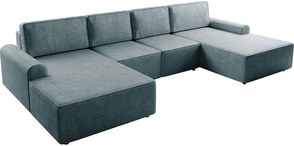 Ъглов диван Bella XL-Син