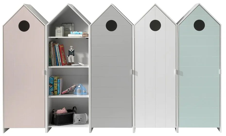 Отворен детски гардероб 228x171,5 cm CASAMI – Vipack