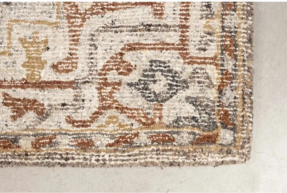 Бежов килим със смес от вълна 200x300 cm Amori – Dutchbone