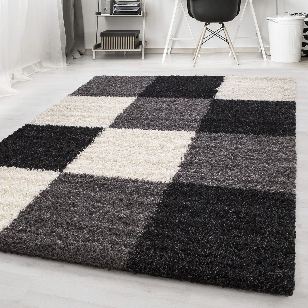 Черно-бял килим 160x230 cm Life – Ayyildiz Carpets