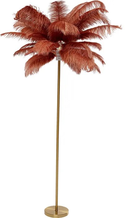 Арт.54549 Лампион Feather Palm Rusty Red 165cm