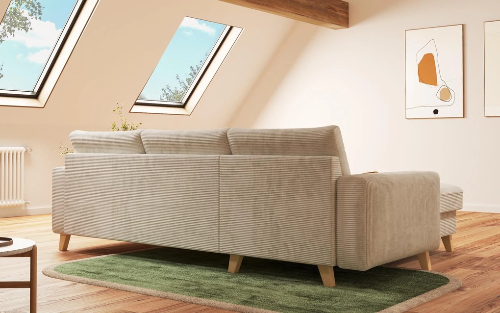 Разтегателен ъглов диван Марден