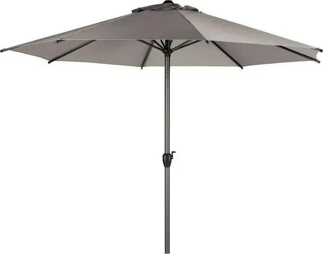 Прав накланящ се чадър Hesperide Loompa, 3 m - Синьо-зелен