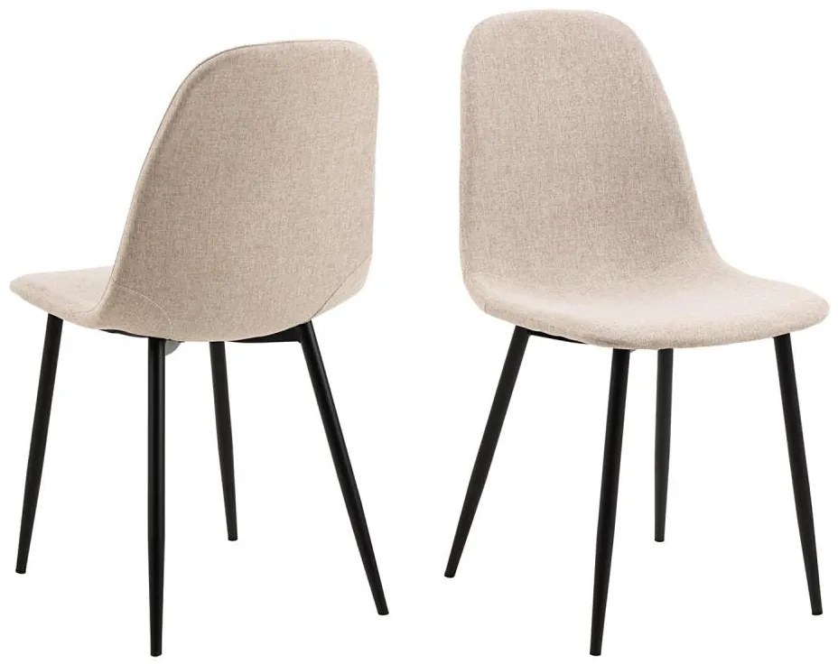 Трапезен стол KAIA 1 бр. бежов