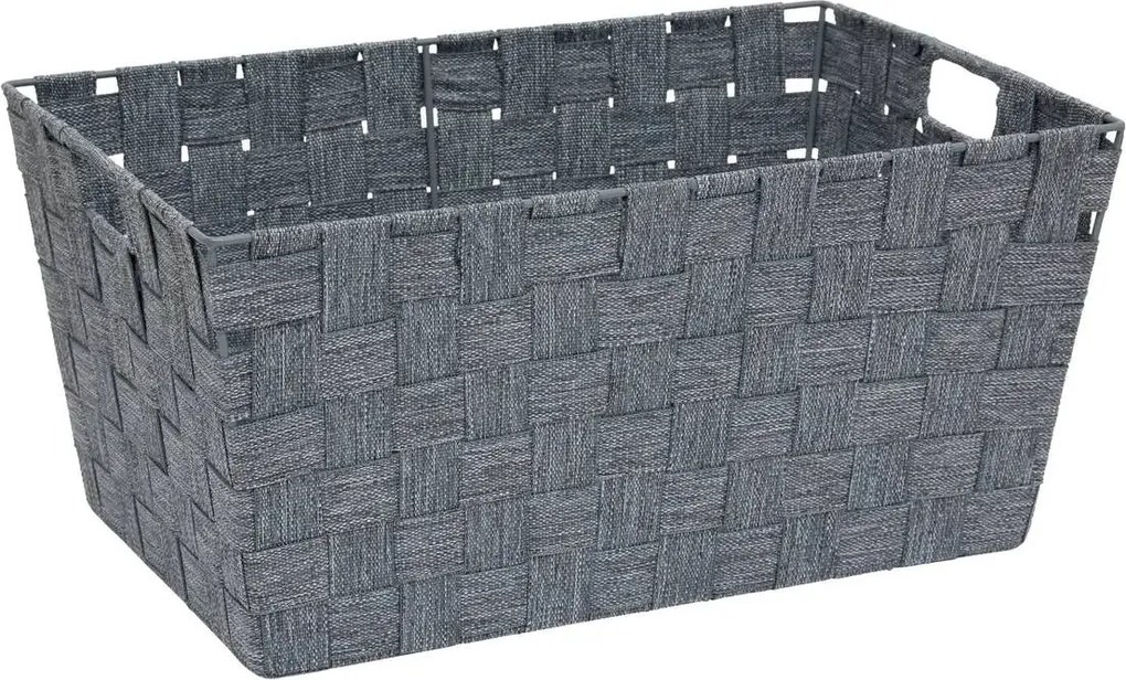 Кош за съхранение 5five Lise, Скосен, 38x26x18 cm - Сив