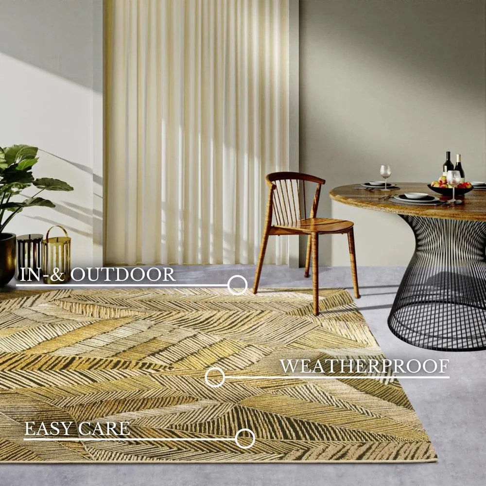 Външен килим в златисто 120x180 cm Eugene – Villeroy&amp;Boch