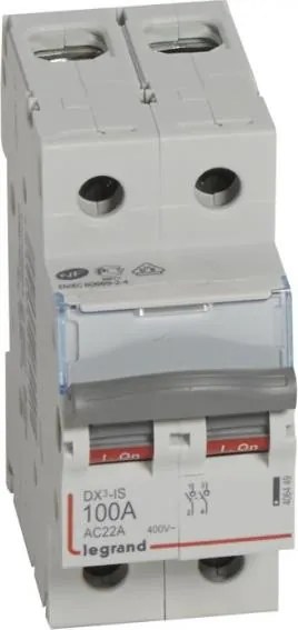 Legrand Товаров прекъсвач /шалтер/ DX3-IS 100A 2P 2 мод.  - 406449