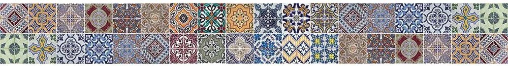 Kitchen wall protection edging Azulejos