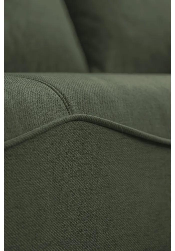 Зелен ъглов разтегателен диван (U-образен) Homely Tommy - Miuform