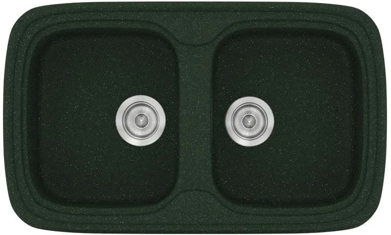 Мивка Sanitec 312-Granite Green