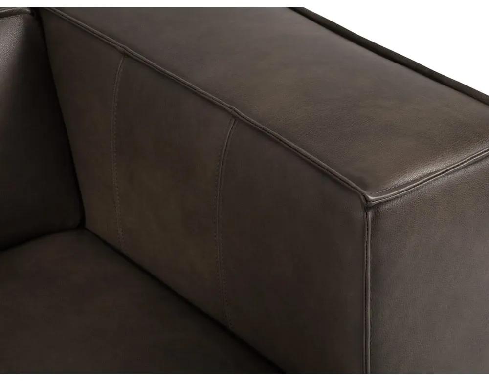 Ъглов диван от кафява кожа (U-образен) Madame - Windsor &amp; Co Sofas