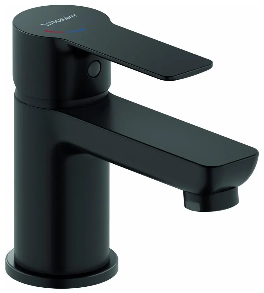 Duravit DC1013002046 - Смесител за умивалник D-CODE, матово черно