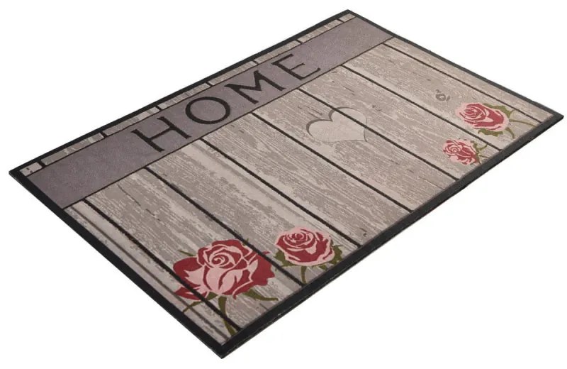 Изтривалка за входна врата Chilai Home 877CHL1002, 45x70 см, PVC, Кафяв