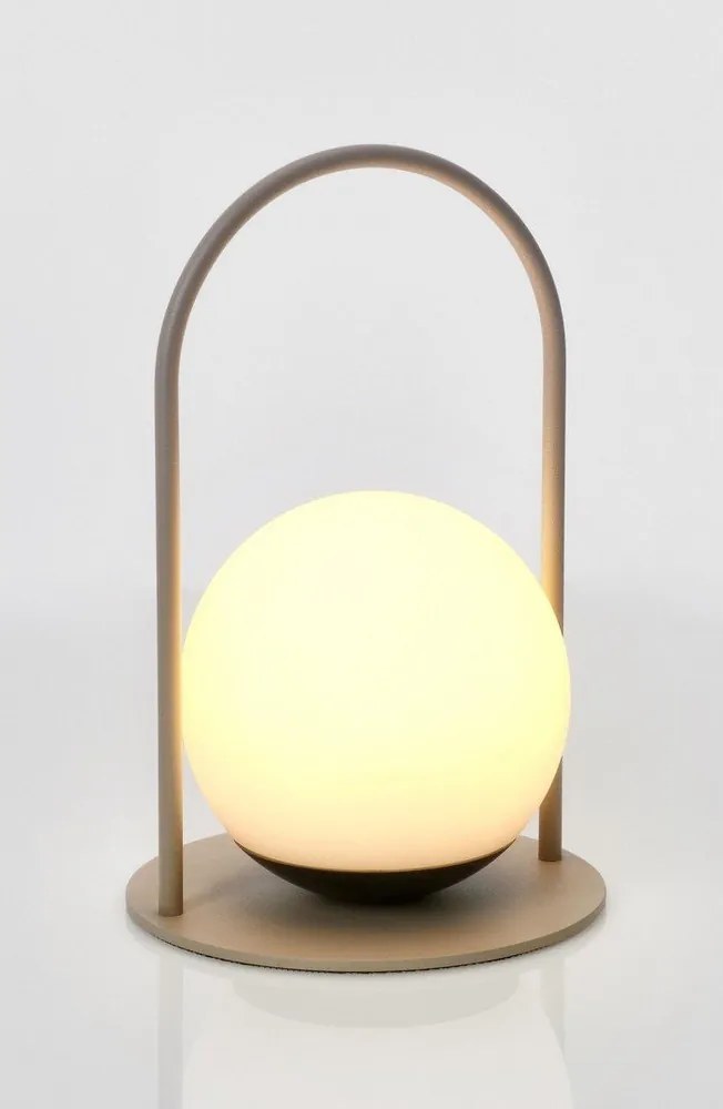 LED настолно затъмняващо се външно осветително тяло с USB ø 13,5 cm Pansy – Bizzotto