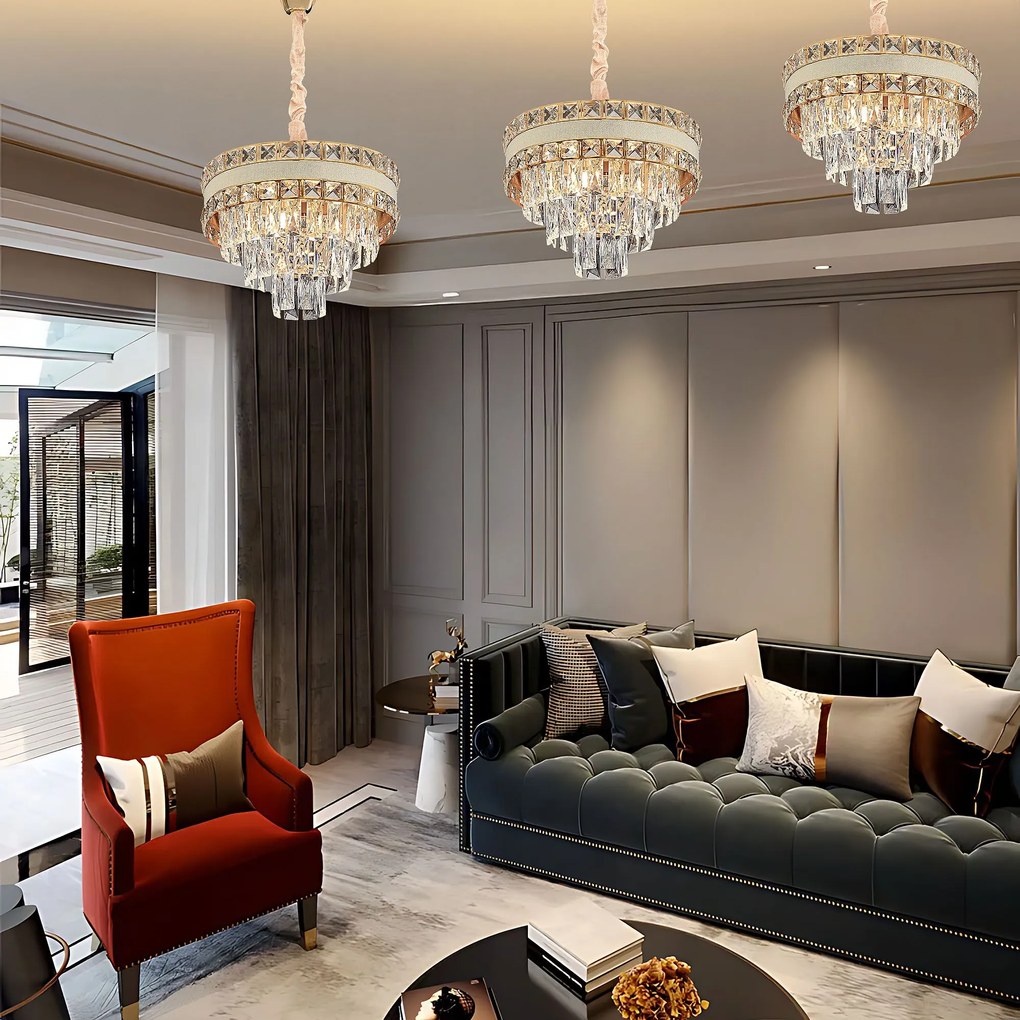 Пендел Cristal G047-CP 40CM GOLD