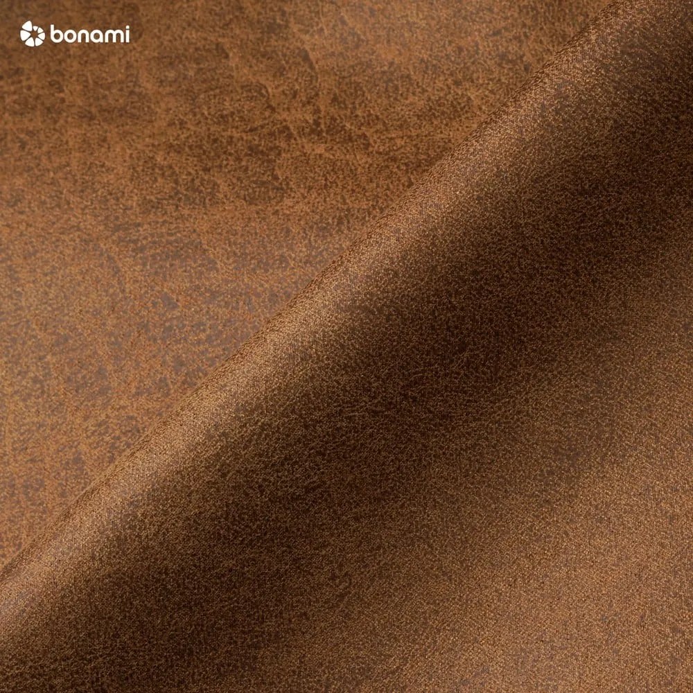 Кафяв диван от изкуствена кожа 216 cm Rate - Scandic