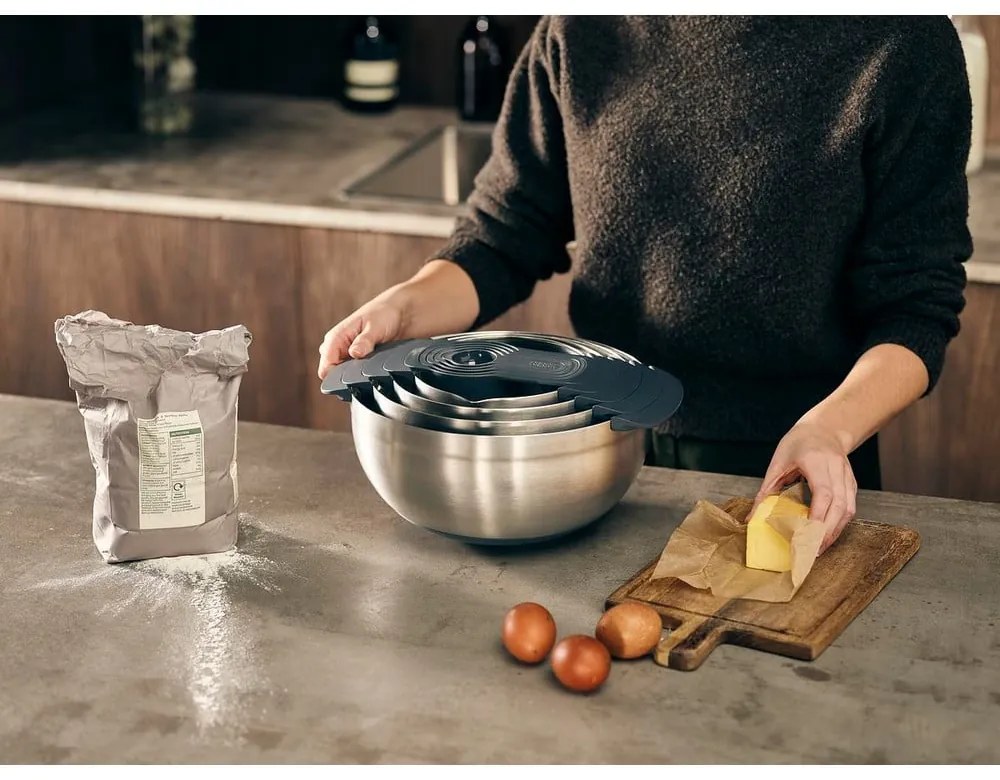 Универсален комплект от 9 части от неръждаема стомана Nest 100 Collection – Joseph Joseph