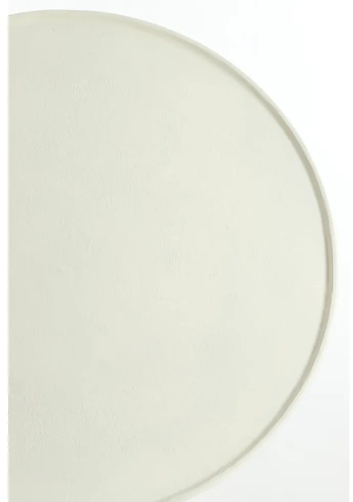 Кремава метална кръгла масичка за кафе ø 67,5 cm Babina – Light & Living