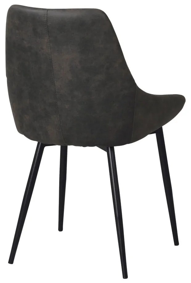 Тъмносиви трапезни столове в комплект от 2 бр. Sierra – Rowico