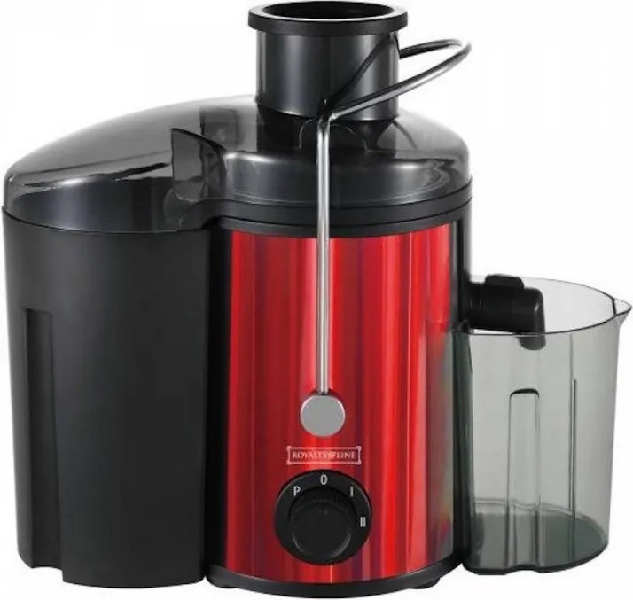 Сокоизстисквачка Royalty Line PJ-19001, 700W, 2 скорости+Pulse, 0.450 ml, Система против капене, Червен