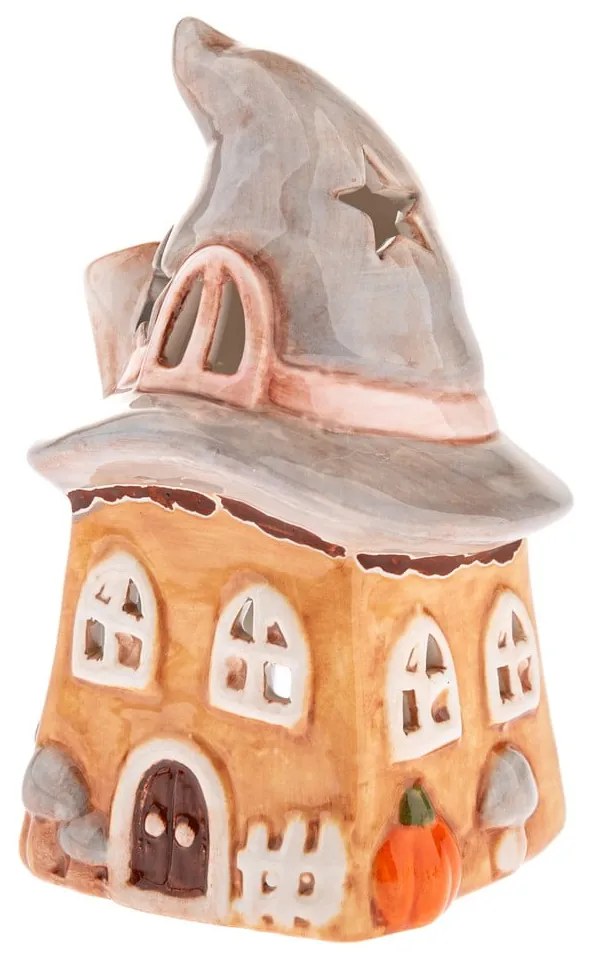 Керамичен свещник с хелоуински мотив Spooky – Dakls