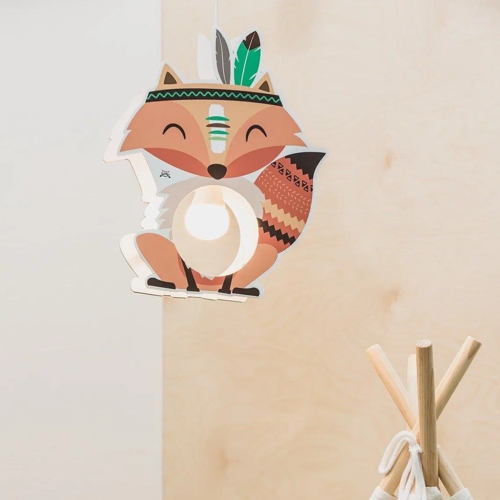 Висулна лампа за таван Elobra Little Indians Fox Filip