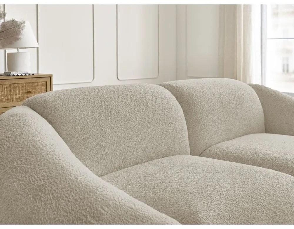 Бежов диван от букле 230 cm Tina – Bobochic Paris