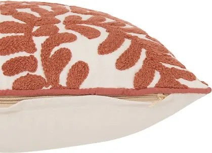 Калъфка за възглавница atmosphera Sienna, Теракота, 40×40 cm