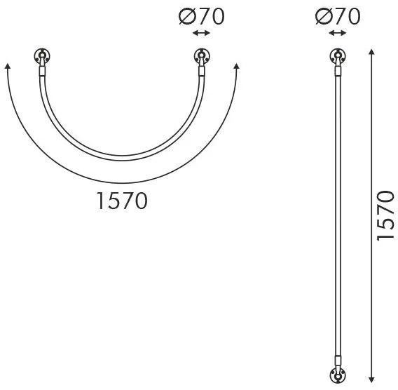 Аплике Malpo LED II