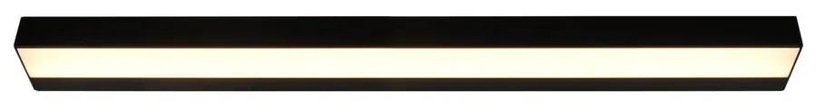 Матово черно LED осветление за стена (дължина 90 см) Rocco - Trio