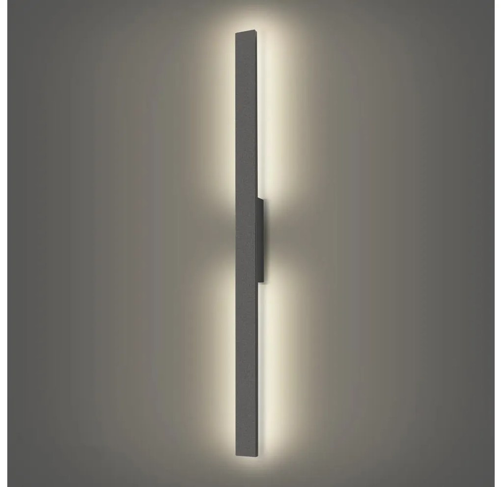 Brilagi - LUNA LED външно стенно осветително тяло, 24 W, 230 V, 4000 K, IP65, антрацит