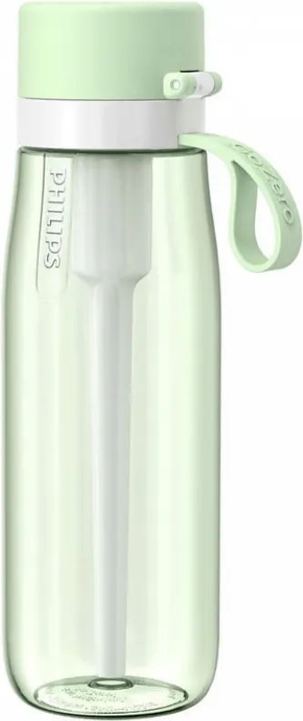 Филтрираща бутилка за вода Philips GoZero Daily AWP2731GNR/58, 660 мл, 5-38°C, Тритан без BPA, AWP285, Зелен