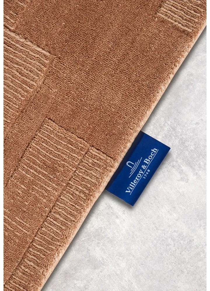 Кафяв ръчно изработен вълнен килим 160x230 cm Wilhelmine – Villeroy&amp;Boch