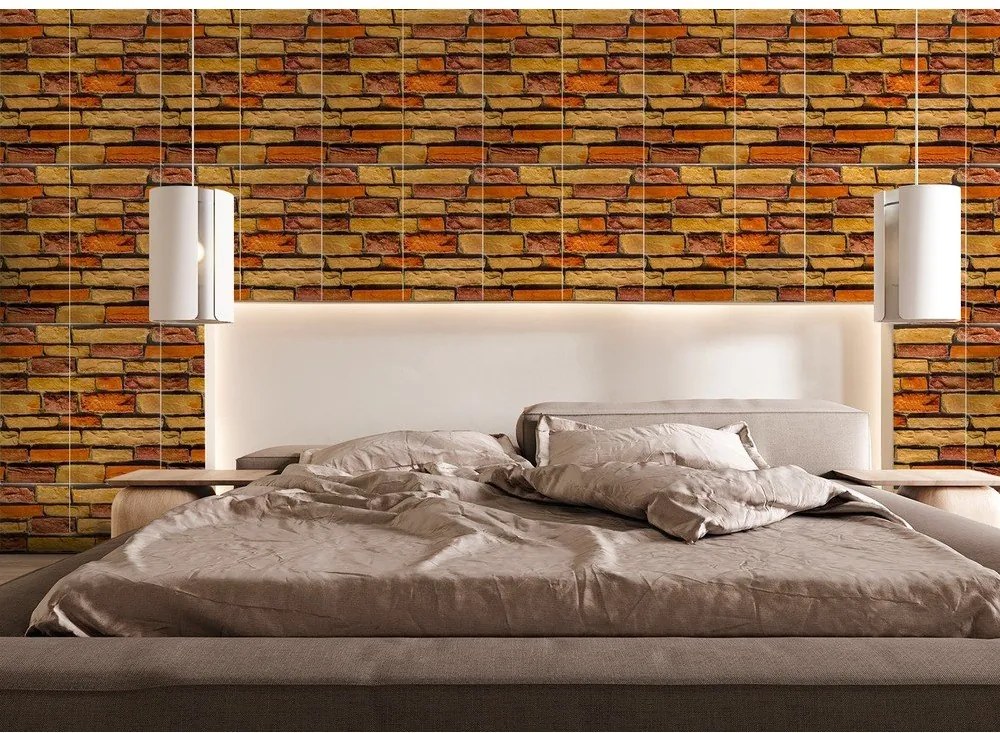 Самозалепващи се панели в комплект на стената 6 бр. 30x60 cm Brick Wall – SP TREND