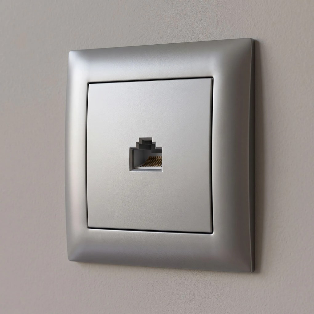 Розетка RJ45 OSTE JNH010-S GREY