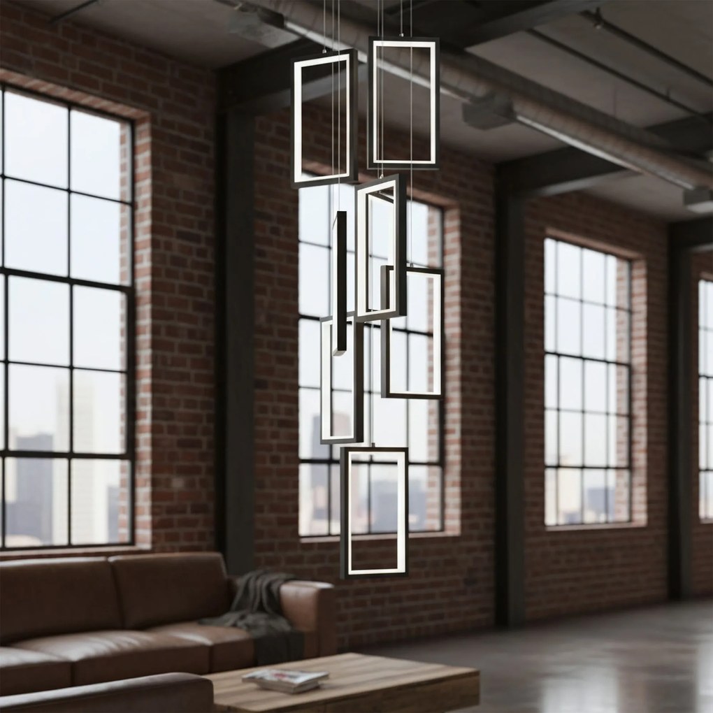 Лампа LED LHJ089-7CP BLACK